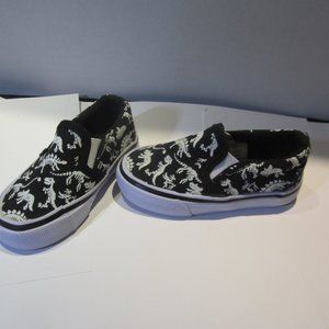Tommy Bahama Dinosaur Skeleton Toddler Slip On Shoes - Size 5